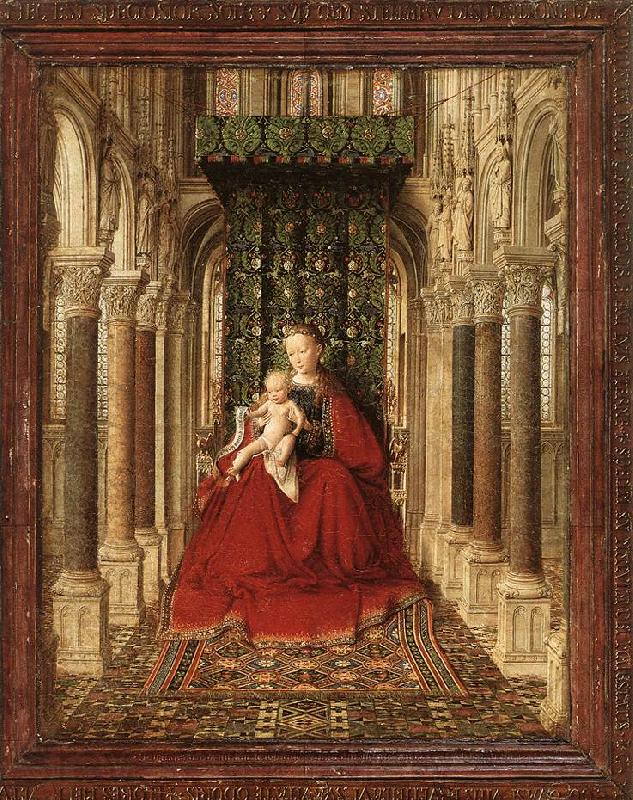 EYCK, Jan van Small Triptych (central panel) ssf